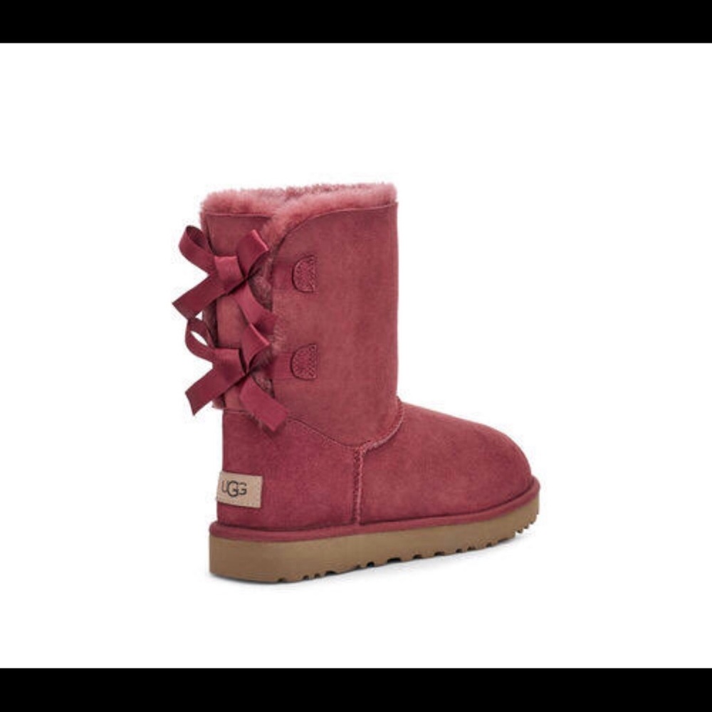 Bailey Bow Ugg Boots Timeless Red Size 5
